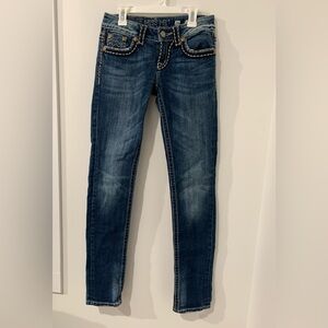 Skinny medium wash jeans